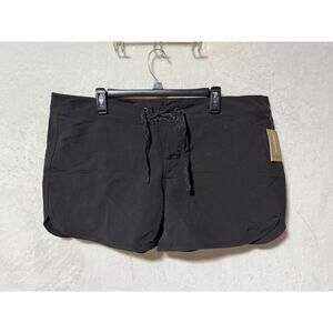 Patagonia Womens Black Wavefarer Boardshorts 5" Regular Fit Size 18 *NWT